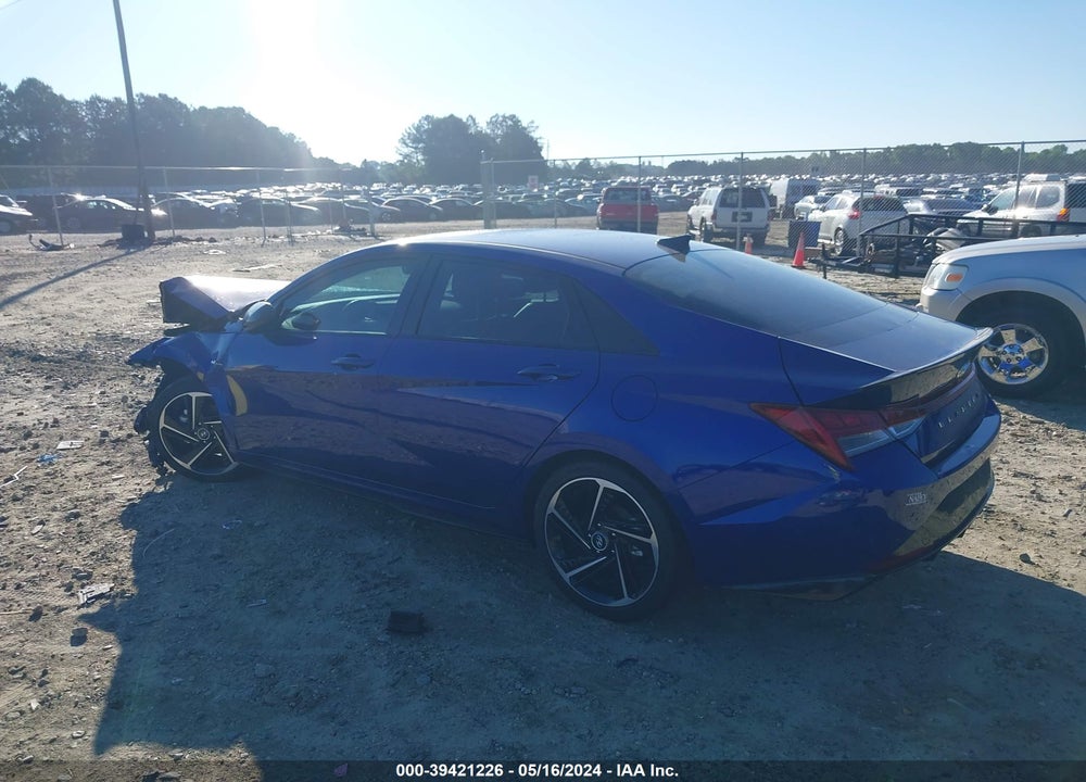 2023 HYUNDAI ELANTRA N LINE VIN: KMHLR4AF8PU609722