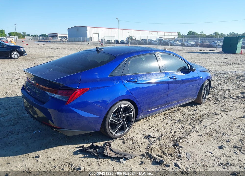 2023 HYUNDAI ELANTRA N LINE VIN: KMHLR4AF8PU609722