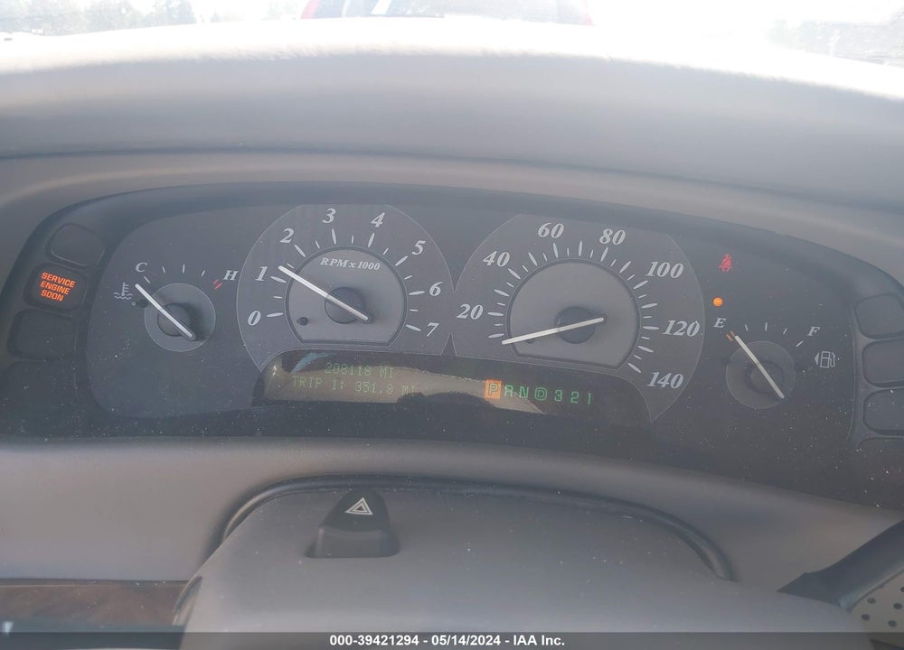 2004 BUICK PARK AVENUE ULTRA VIN: 1G4CU541144124578