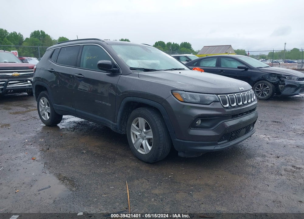 2022 JEEP COMPASS LATITUDE 4X4 VIN: 3C4NJDBB1NT118710
