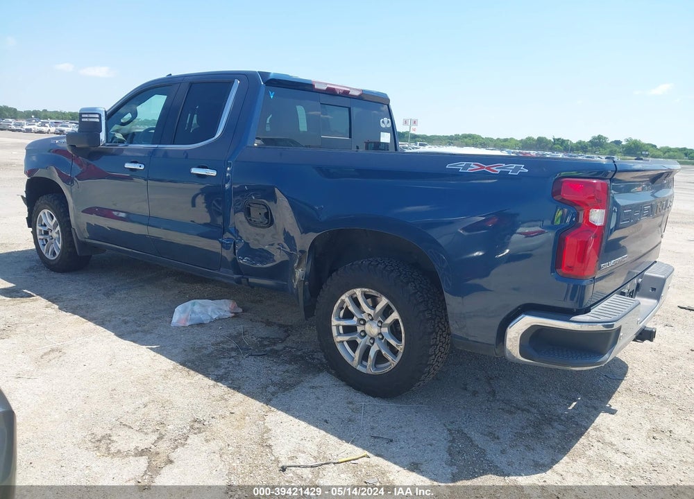 2020 CHEVROLET SILVERADO 1500 4WD DOUBLE CAB STANDARD BED LTZ VIN: 1GCVYGET7LZ100073