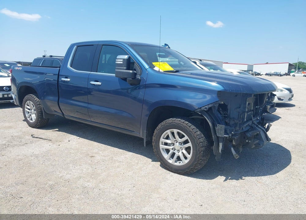 2020 CHEVROLET SILVERADO 1500 4WD DOUBLE CAB STANDARD BED LTZ VIN: 1GCVYGET7LZ100073