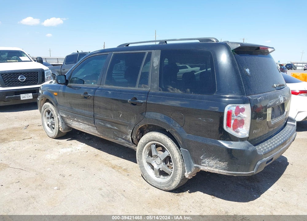 2008 HONDA PILOT VP VIN: 5FNYF28288B015538
