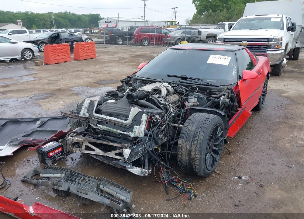 1986 CHEVROLET CORVETTE VIN: 1G1YY0784G5114984