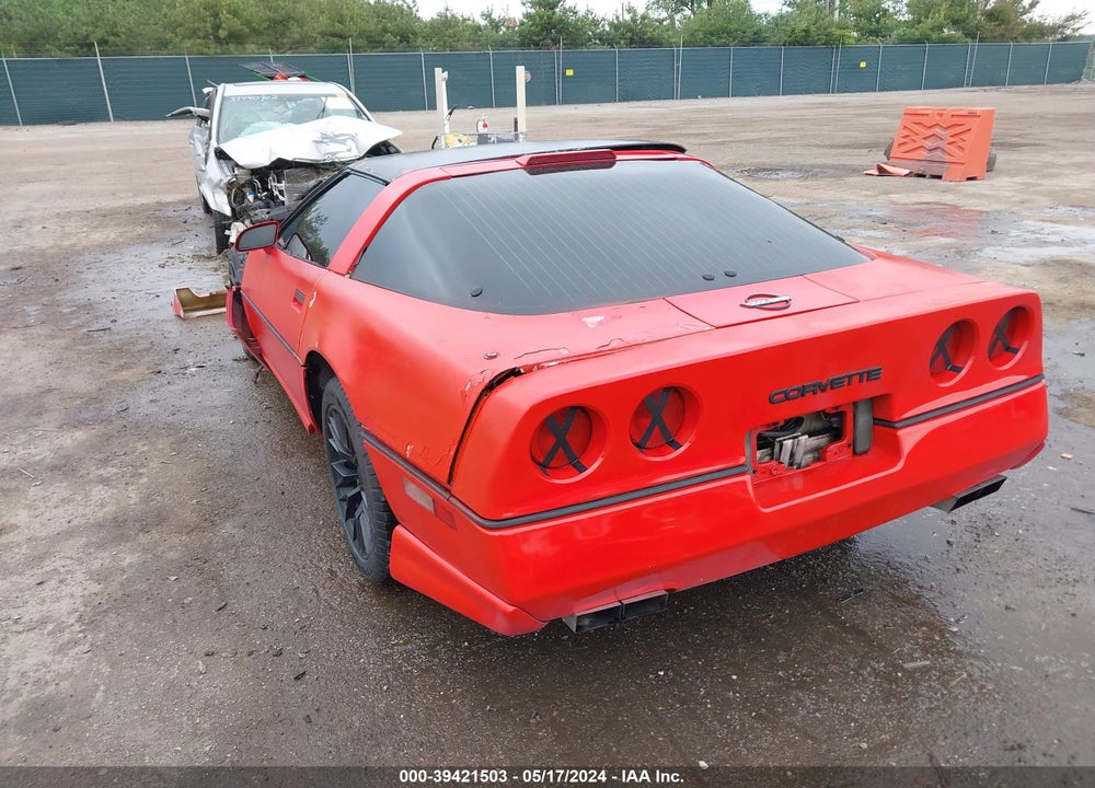1986 CHEVROLET CORVETTE VIN: 1G1YY0784G5114984