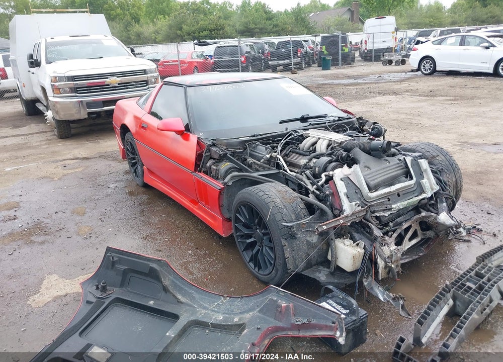 1986 CHEVROLET CORVETTE VIN: 1G1YY0784G5114984
