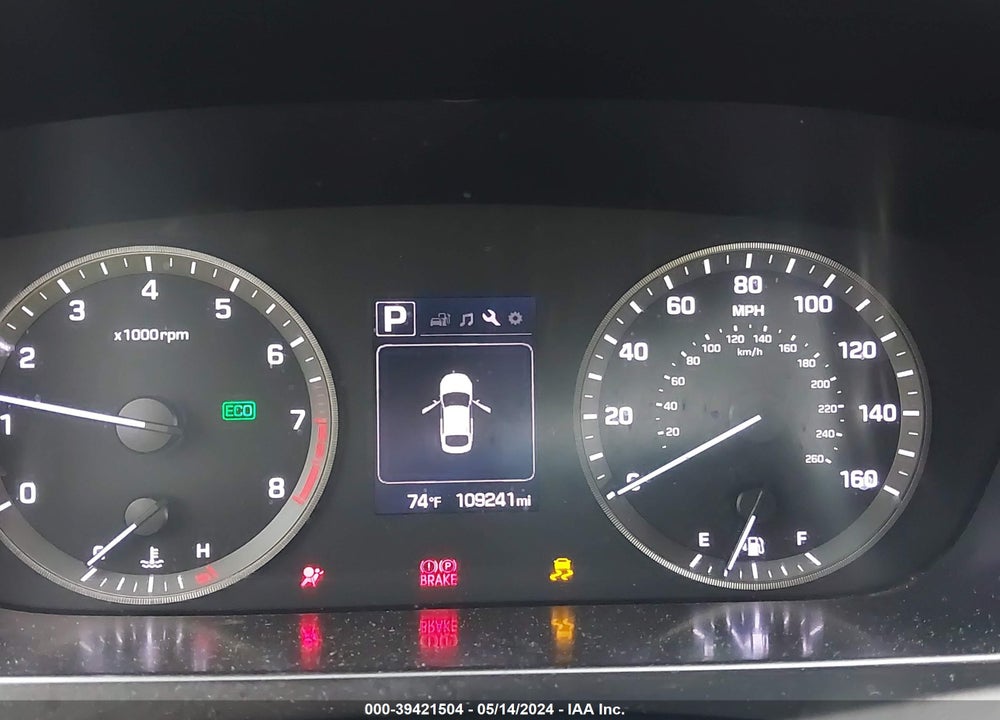 2015 HYUNDAI SONATA SE VIN: 5NPE24AF5FH145959