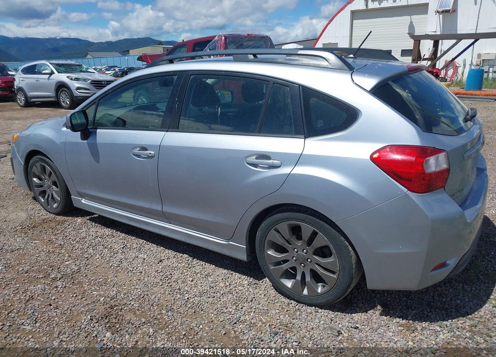 2014 SUBARU IMPREZA 2.0I SPORT PREMIUM VIN: JF1GPAL69E8230439