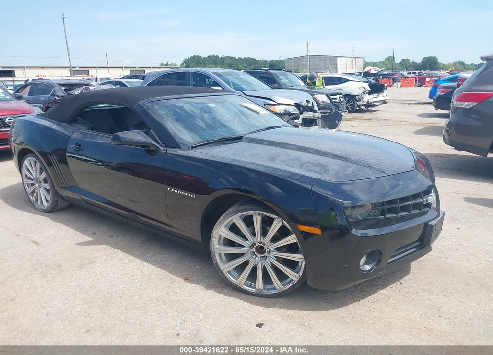 2012 CHEVROLET CAMARO 1LT VIN: 2G1FF3D34C9100135