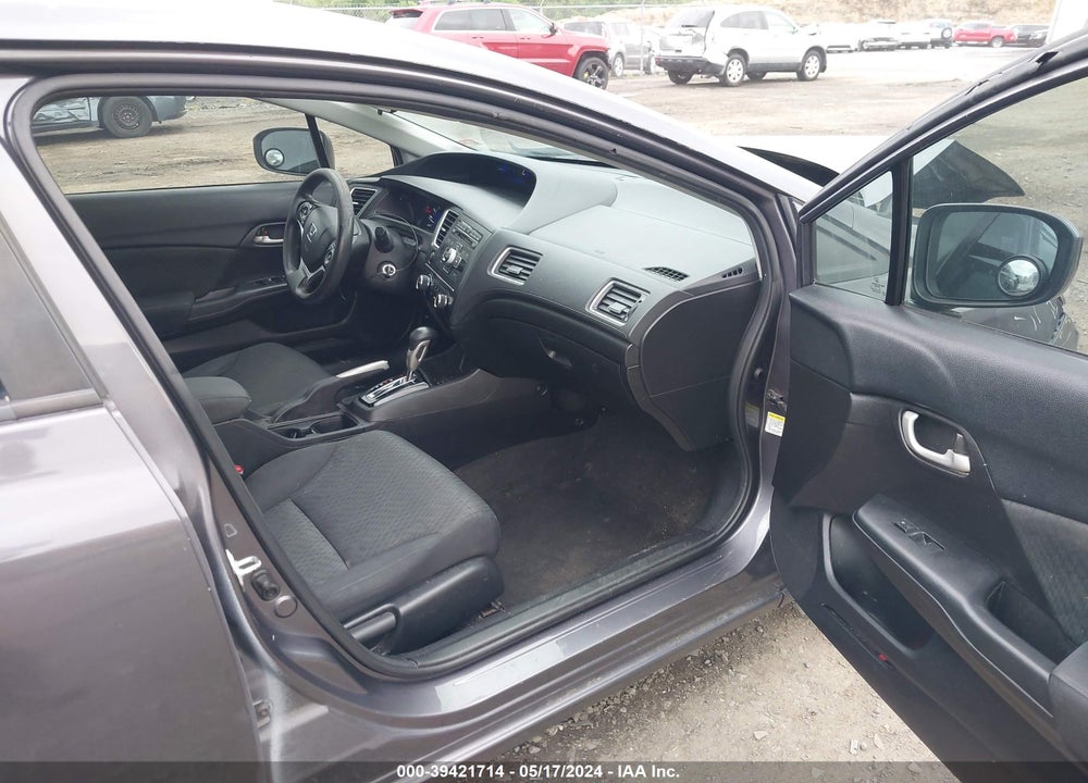 2015 HONDA CIVIC LX VIN: 19XFB2F51FE257753