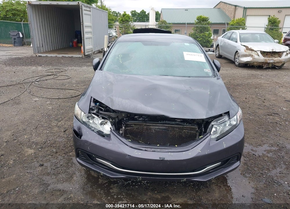 2015 HONDA CIVIC LX VIN: 19XFB2F51FE257753