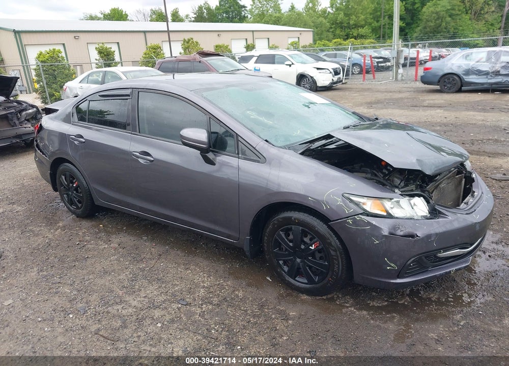 2015 HONDA CIVIC LX VIN: 19XFB2F51FE257753
