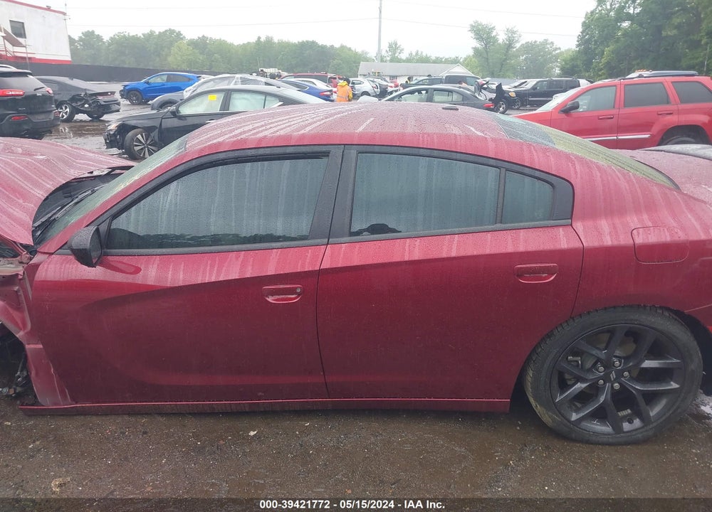 2021 DODGE CHARGER SXT RWD VIN: 2C3CDXBG2MH652273