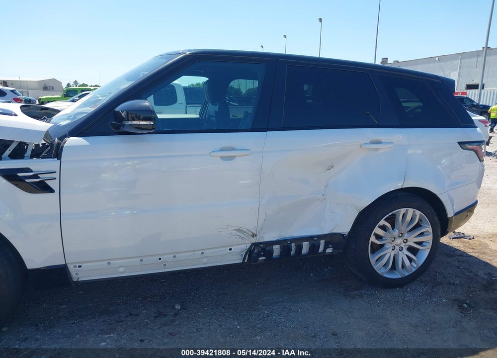 2020 LAND ROVER RANGE ROVER SPORT HSE MHEV VIN: SALWR2SU1LA748517