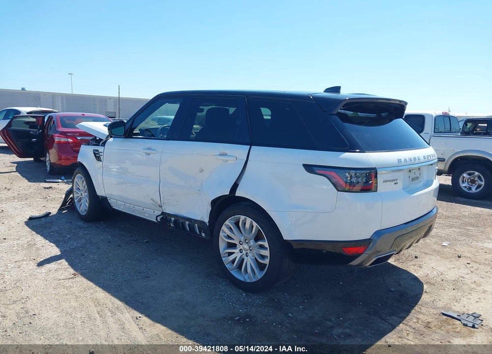 2020 LAND ROVER RANGE ROVER SPORT HSE MHEV VIN: SALWR2SU1LA748517