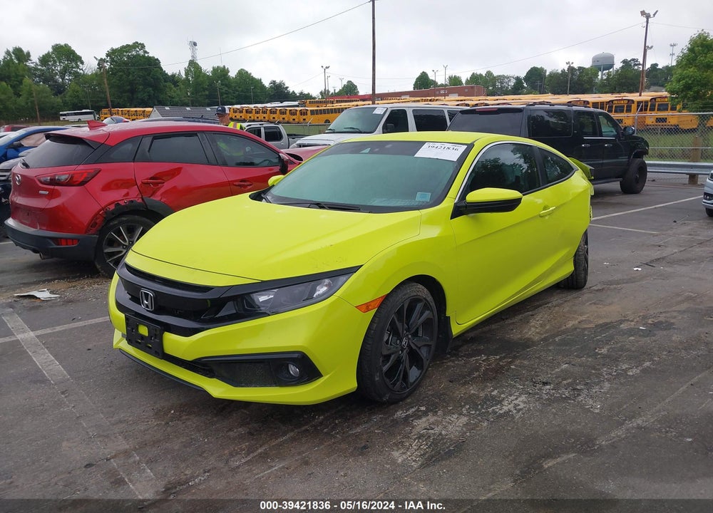 2019 HONDA CIVIC SPORT VIN: 2HGFC4B85KH304453