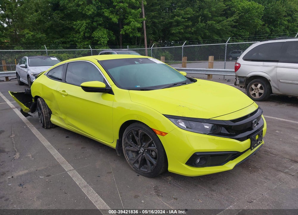 2019 HONDA CIVIC SPORT VIN: 2HGFC4B85KH304453