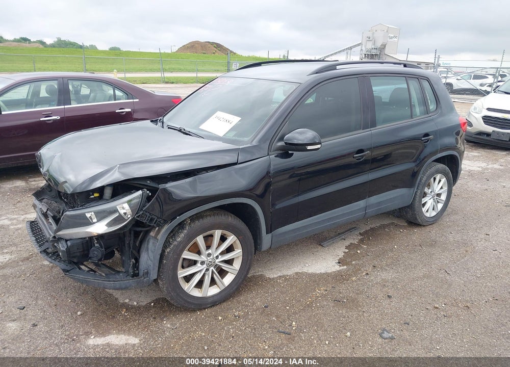 2017 VOLKSWAGEN TIGUAN 2.0T/2.0T S VIN: WVGBV7AX9HK051961