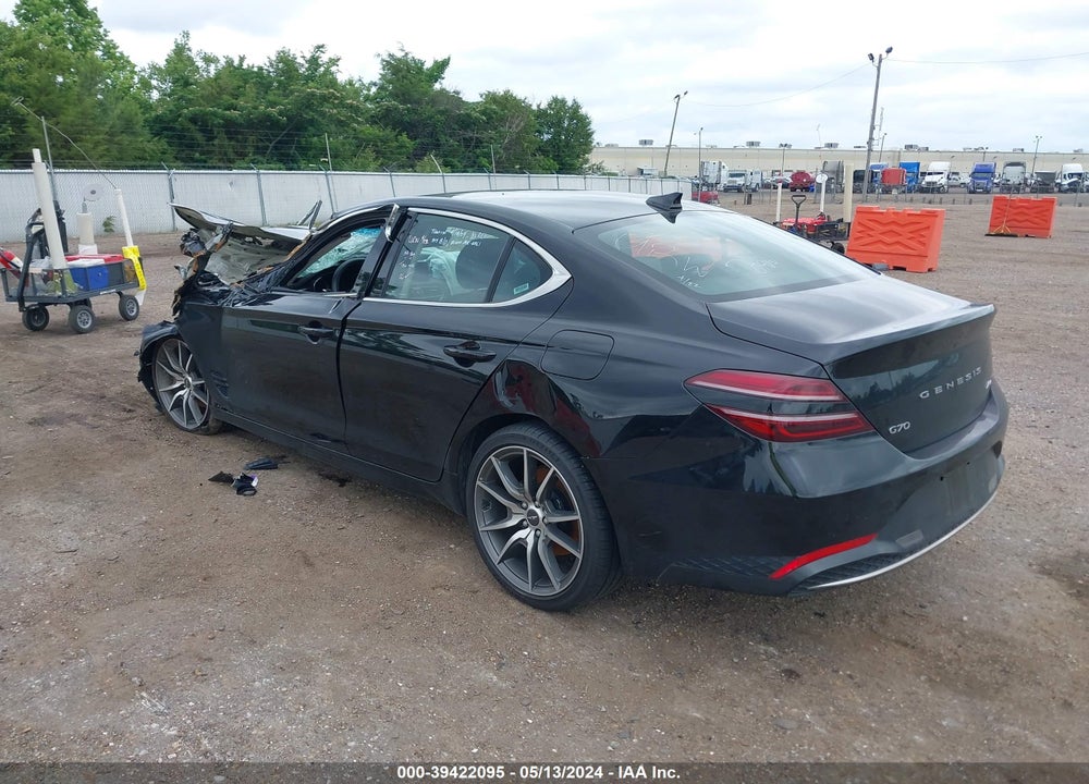 2023 GENESIS G70 2.0T AWD VIN: KMTG34TA8PU128198
