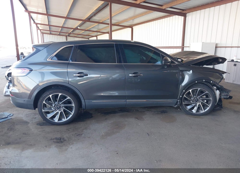 2019 LINCOLN NAUTILUS RESERVE VIN: 2LMPJ6L93KBL57571