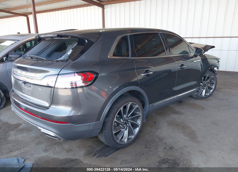 2019 LINCOLN NAUTILUS RESERVE VIN: 2LMPJ6L93KBL57571