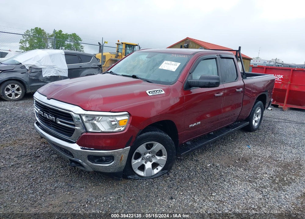 2019 RAM 1500 VIN: 1C6SRFBT1KN915719