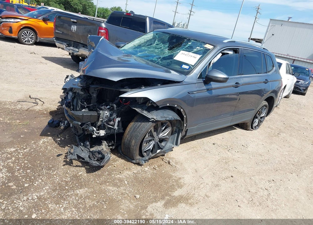 2022 VOLKSWAGEN TIGUAN 2.0T SE VIN: 3VV3B7AX0NM107003