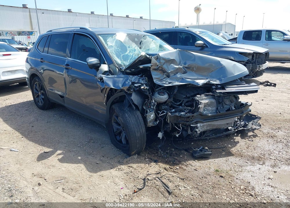 2022 VOLKSWAGEN TIGUAN 2.0T SE VIN: 3VV3B7AX0NM107003