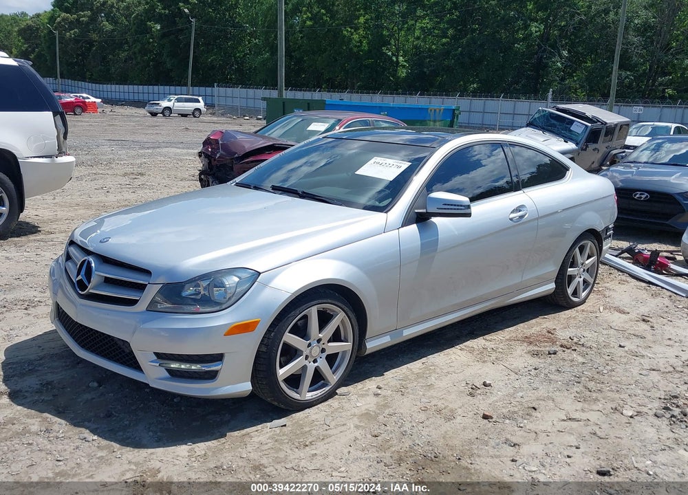 2013 MERCEDES-BENZ C 250 VIN: WDDGJ4HB1DF995230