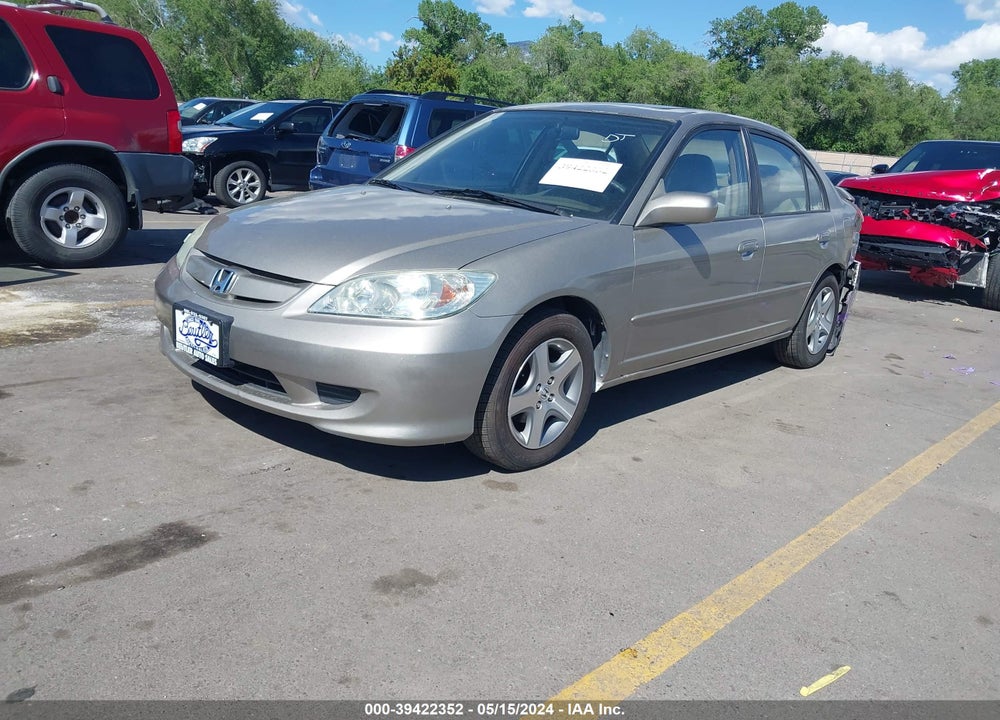 2004 HONDA CIVIC EX VIN: 2HGES26864H537385