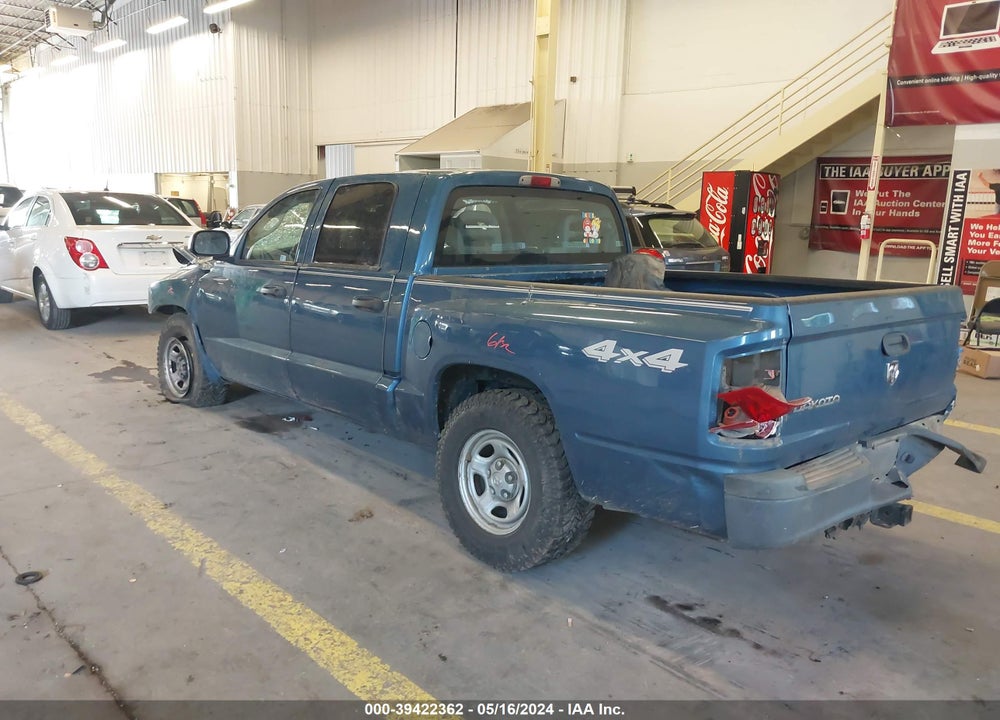 2006 DODGE DAKOTA ST VIN: 1D7HW28K76S657089