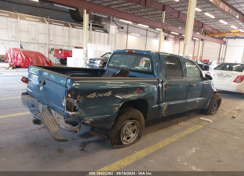 2006 DODGE DAKOTA ST VIN: 1D7HW28K76S657089