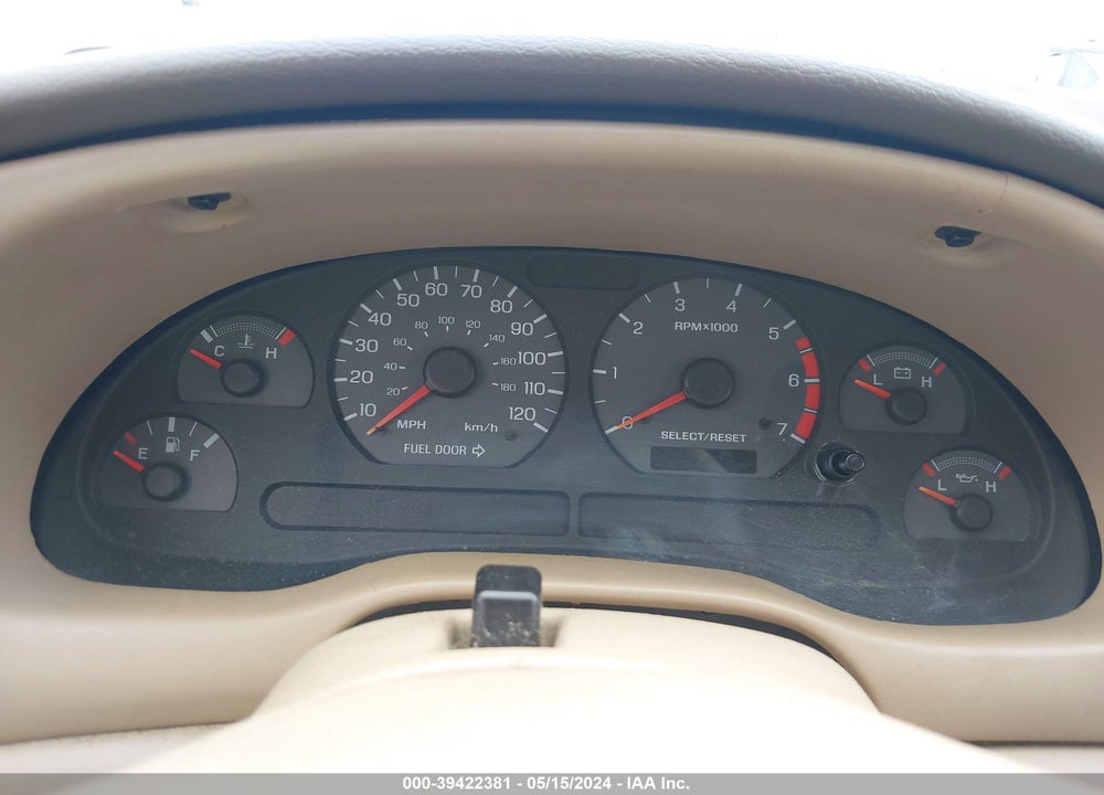 2000 FORD MUSTANG VIN: 1FAFP4046YF271160