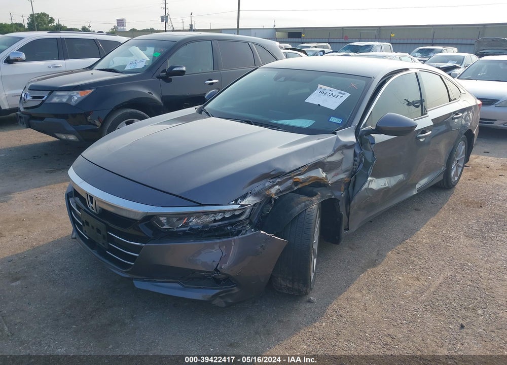 2022 HONDA ACCORD LX VIN: 1HGCV1F11NA007112