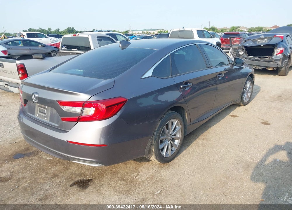 2022 HONDA ACCORD LX VIN: 1HGCV1F11NA007112