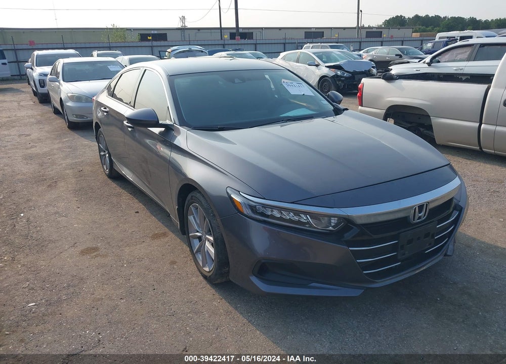 2022 HONDA ACCORD LX VIN: 1HGCV1F11NA007112