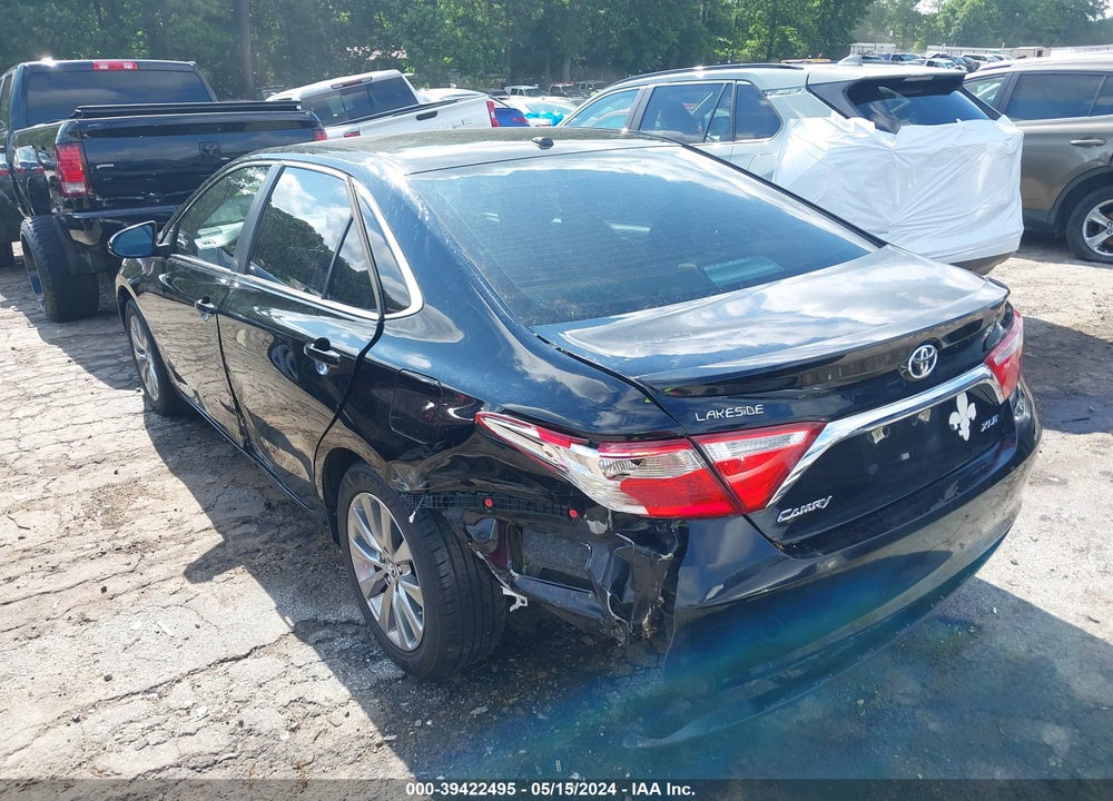 2016 TOYOTA CAMRY XLE VIN: 4T4BF1FK5GR540969
