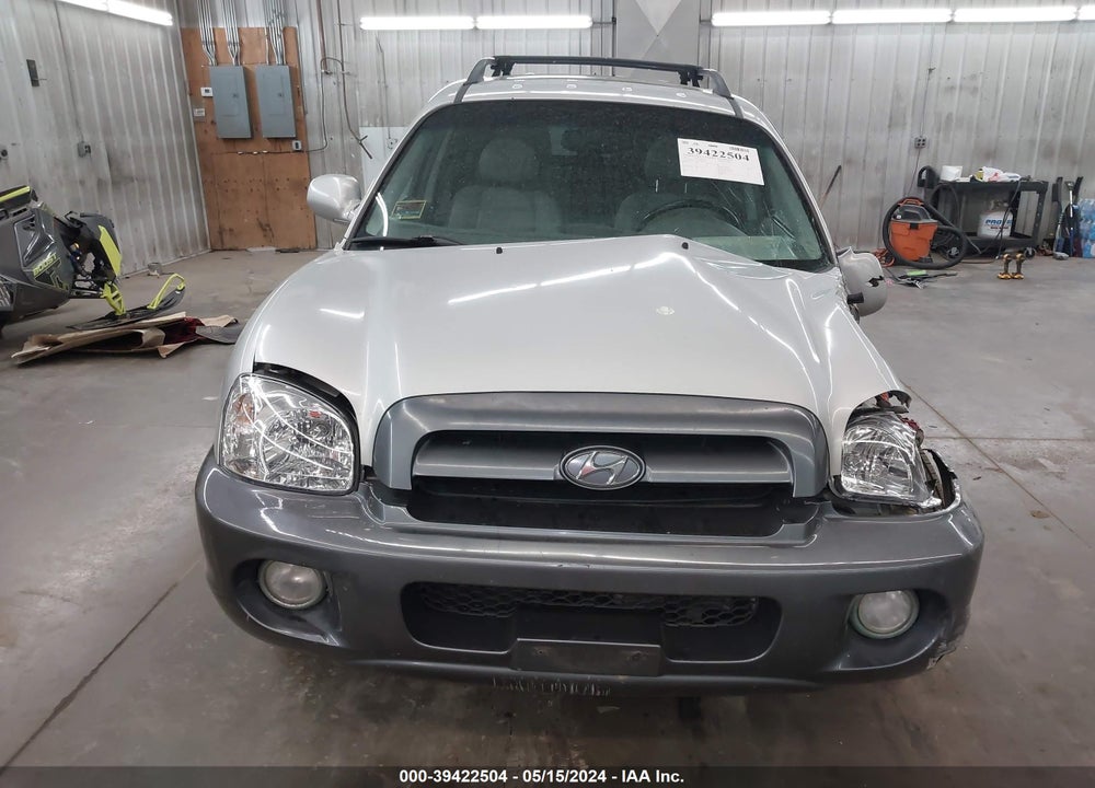 2005 HYUNDAI SANTA FE GLS/LX VIN: KM8SC73E45U960546