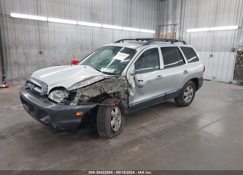 2005 HYUNDAI SANTA FE GLS/LX VIN: KM8SC73E45U960546