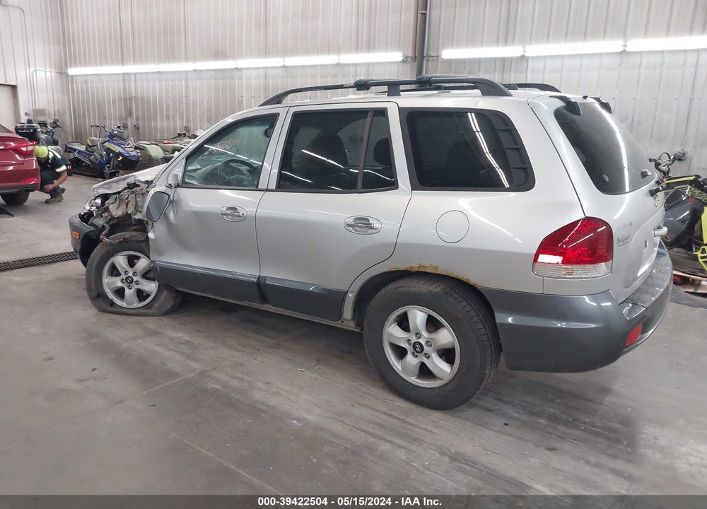 2005 HYUNDAI SANTA FE GLS/LX VIN: KM8SC73E45U960546