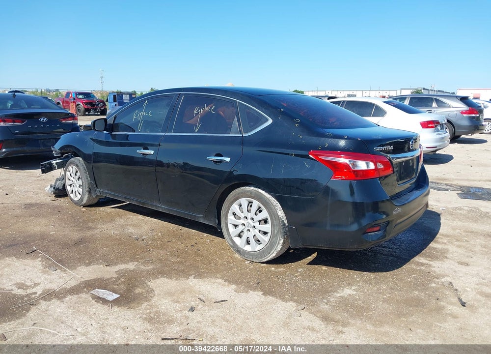 2017 NISSAN SENTRA S VIN: 3N1AB7AP2HY399274