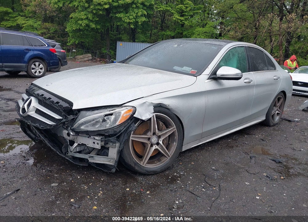 2016 MERCEDES-BENZ C 300 4MATIC/LUXURY 4MATIC/SPORT 4MATIC VIN: WDDWF4KB9GR161389