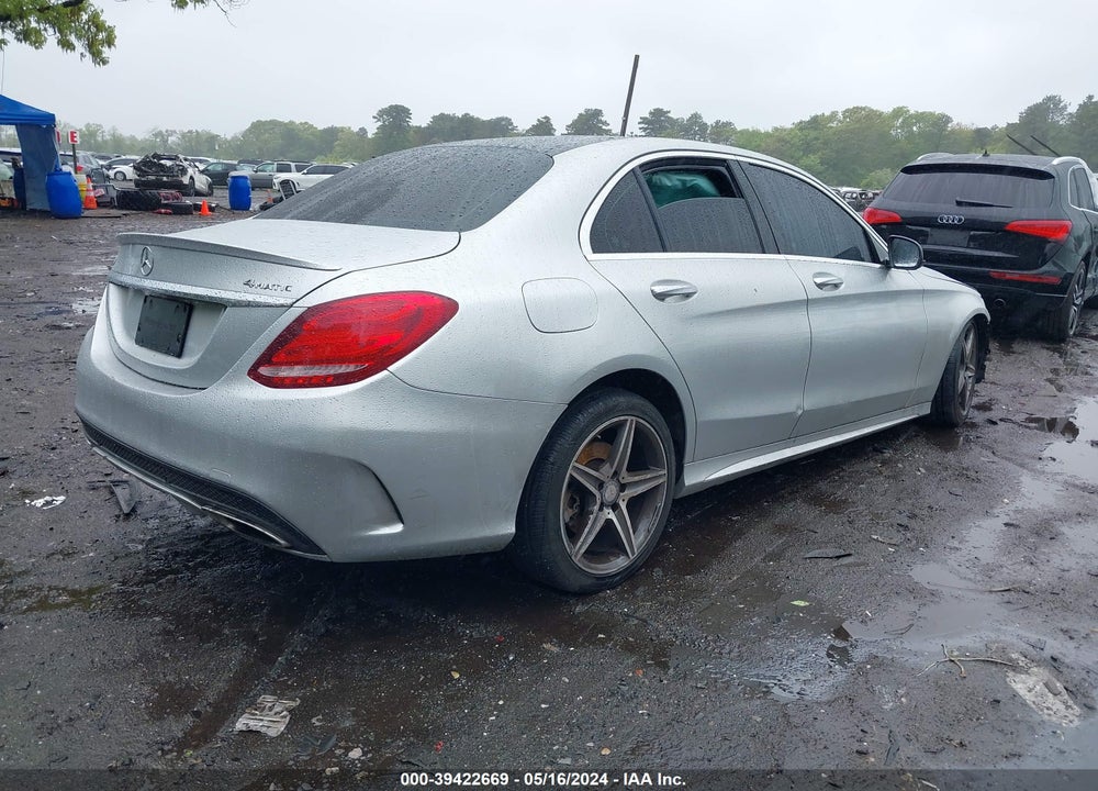 2016 MERCEDES-BENZ C 300 4MATIC/LUXURY 4MATIC/SPORT 4MATIC VIN: WDDWF4KB9GR161389