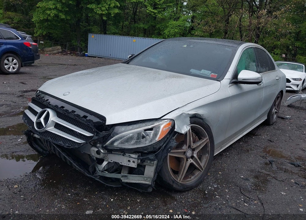 2016 MERCEDES-BENZ C 300 4MATIC/LUXURY 4MATIC/SPORT 4MATIC VIN: WDDWF4KB9GR161389