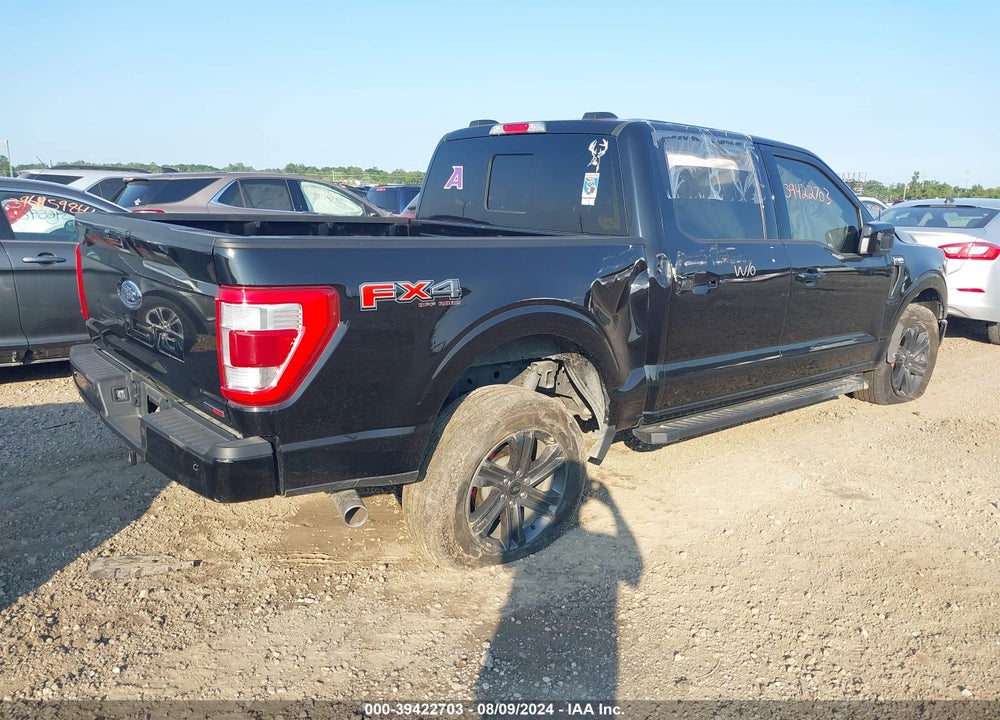 2022 FORD F-150 LARIAT VIN: 1FTFW1E53NKE61210