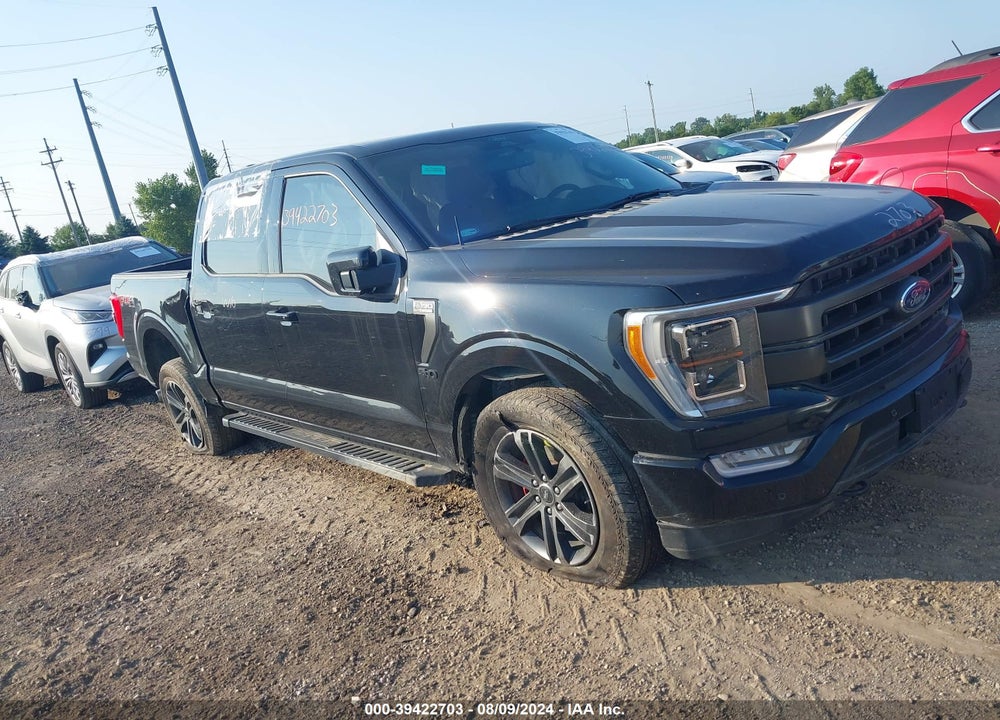 2022 FORD F-150 LARIAT VIN: 1FTFW1E53NKE61210