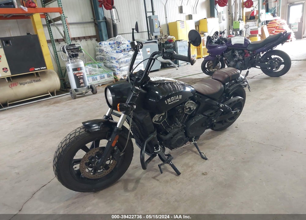 2023 INDIAN MOTORCYCLE CO. SCOUT BOBBER VIN: 56KMTB001P3191581