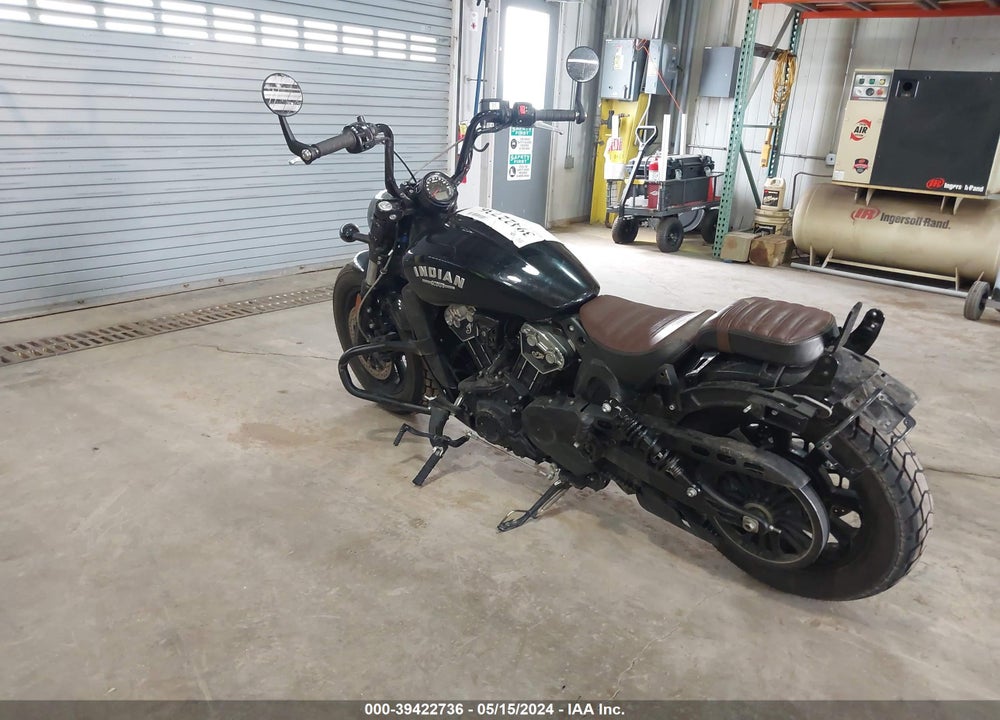 2023 INDIAN MOTORCYCLE CO. SCOUT BOBBER VIN: 56KMTB001P3191581