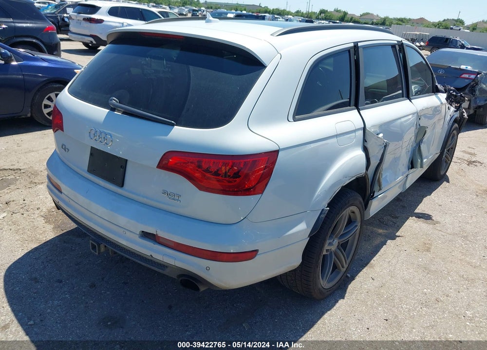 2015 AUDI Q7 3.0T S LINE PRESTIGE VIN: WA1DGAFE0FD006768
