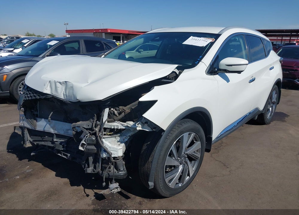 2020 NISSAN MURANO SL FWD VIN: 5N1AZ2CJXLN126010